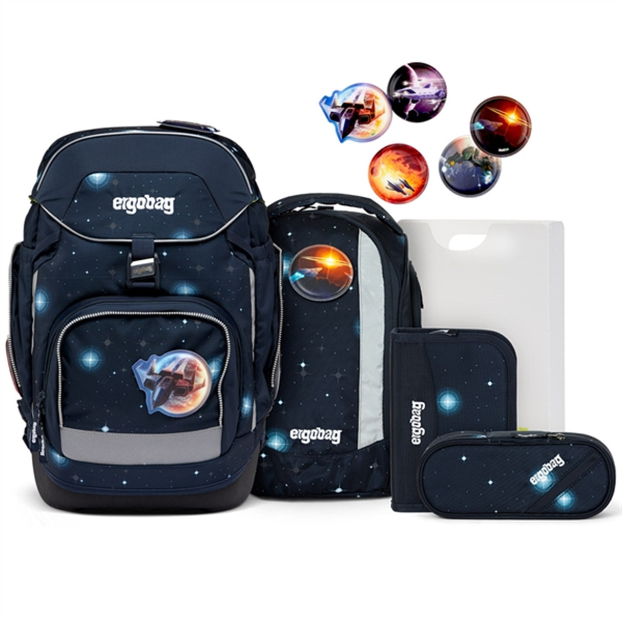 Ergobag Skoletaske Sæt Pack AtmosBear