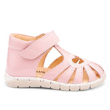 Angulus Begyndersandal M. Velcrolukning Rosa/Rosa Glitter