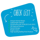 Crazy Safety Leopard Cykelhjelm Pink