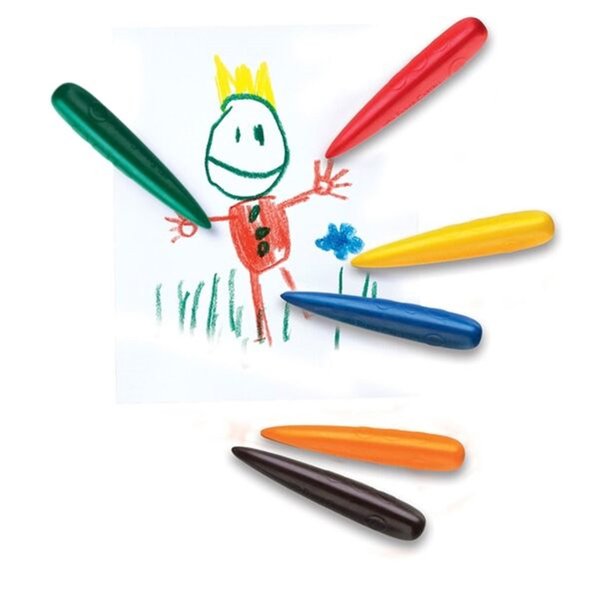 Faber Castell Kridt 6 Farver