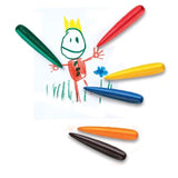 Faber Castell Kridt 6 Farver