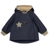 MINI A TURE Wai Forårsjakke m/Fleece Foer Ombre Blue