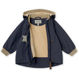 MINI A TURE Wai Forårsjakke m/Fleece Foer Ombre Blue
