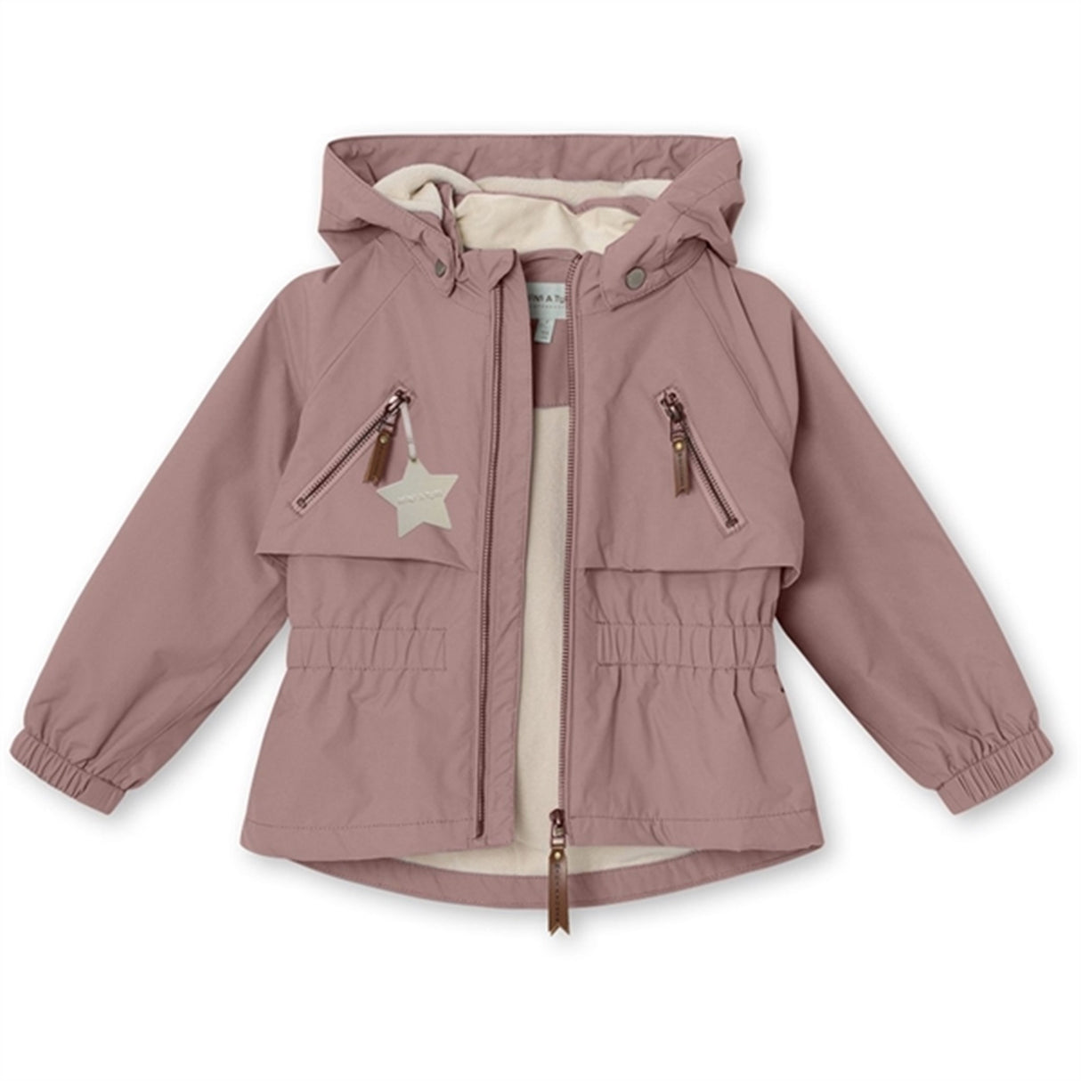 MINI A TURE Algea Forårsjakke m/Fleece Foer Pale Woodrose