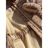 Wheat Softshell Lilac Flowers Jakke Elois