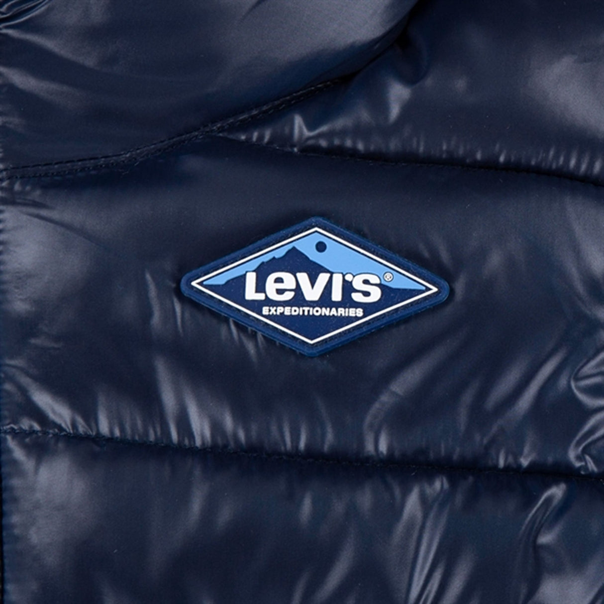 Levi's Sherpa Lined Puffer Jakke Dress Blues