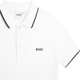Hugo Boss Short Sleeve Polo White