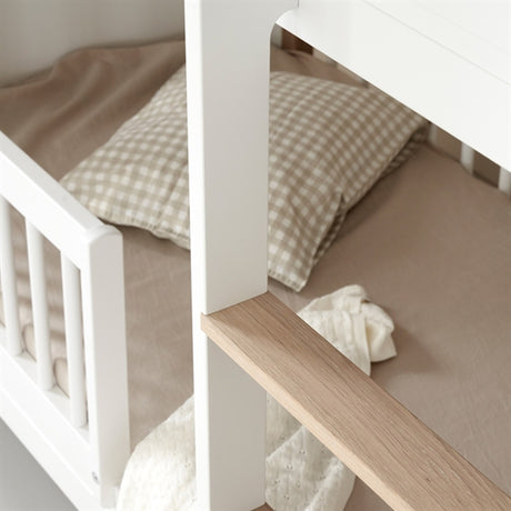 Oliver Furniture Wood Mini+ Køjeseng Hvid/Eg