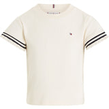 Tommy Hilfiger Ruffle Rib Strik Top Calico