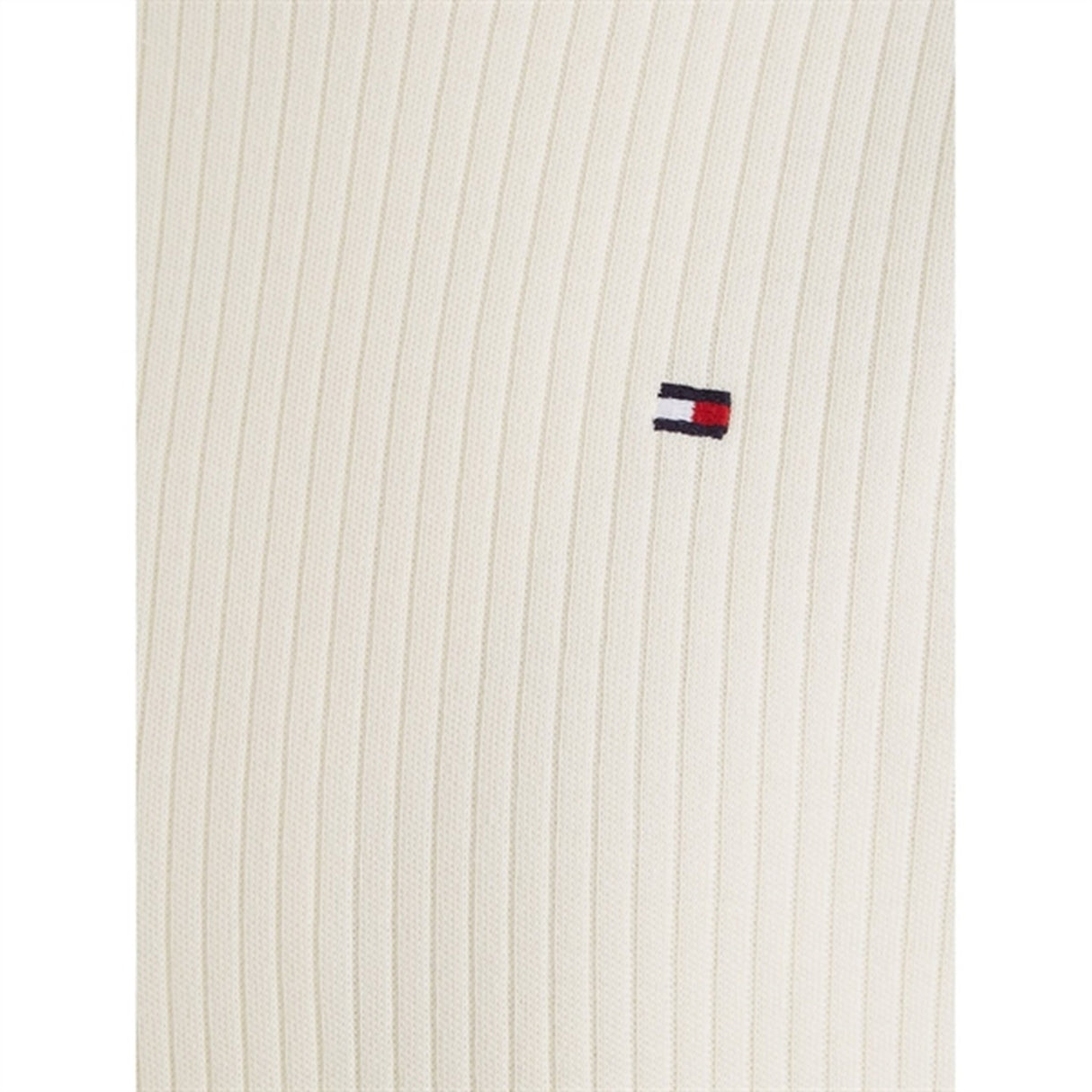 Tommy Hilfiger Ruffle Rib Strik Top Calico